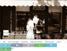Tablet Screenshot of blog.exclusifchaussures.fr